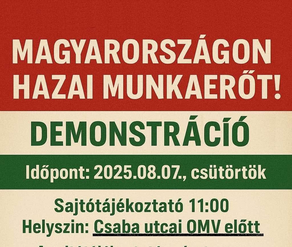 Mi Hazánk DEmonstráció